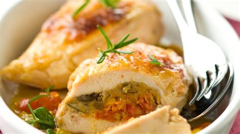 Filets de poulet farcis