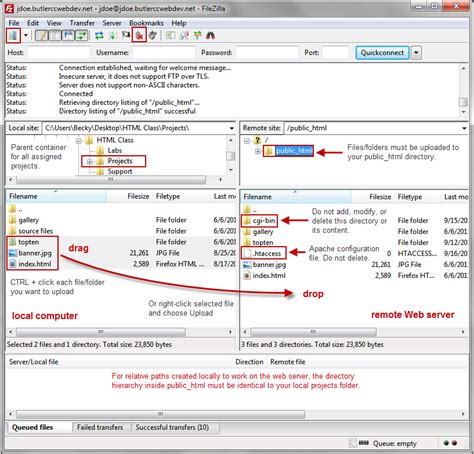 Filezilla Box