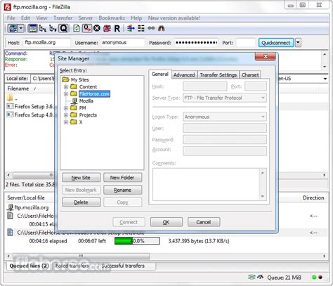 filezilla client download old version