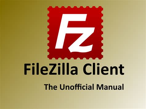 Filezilla User Guide Pdf