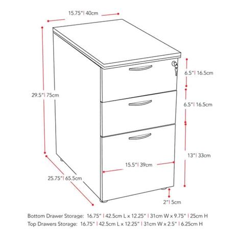 Filing Cabinet Desk Height