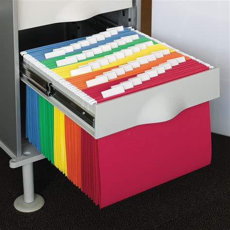 Filing Cabinet With Folders