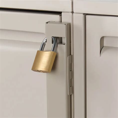 Filing Cabinet With Padlock