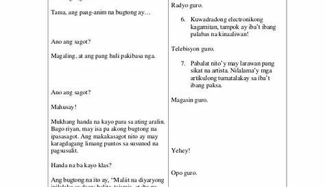 Grade 5 Filipino Lesson - YouTube