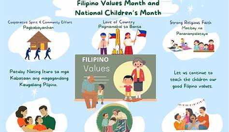 Filipino Values Month and National Children’s Month | Philippine
