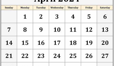 Fillable Calendar April 2024