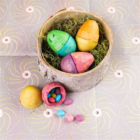 Fillable Paper Easter Eggs