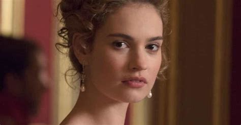 films of lily james