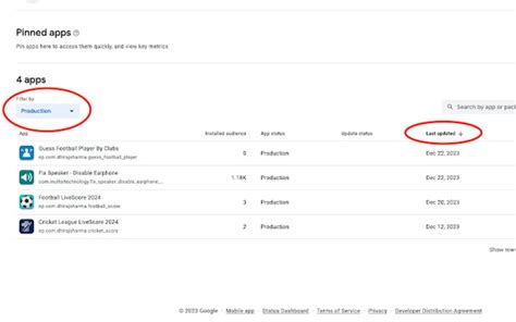 Filter App Google Play