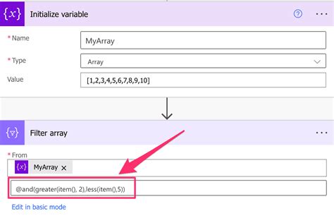 Filter Array Body Power Automate
