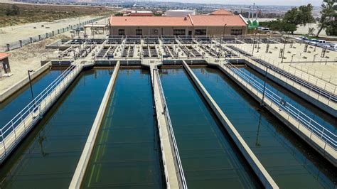 filter bed in water treatment plant