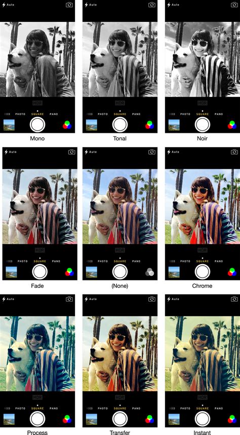 Filter Bei Iphone Kamera