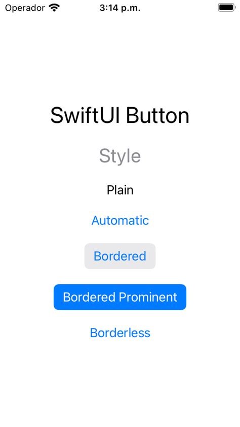 Filter Button Swiftui