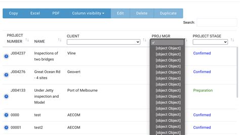 Filter Column Jquery Datatable