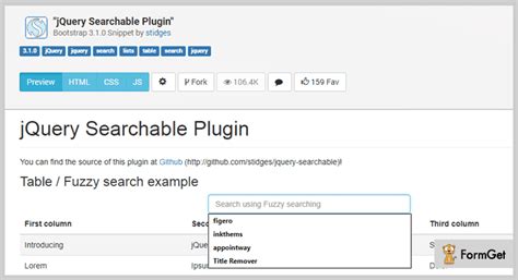 Filter Div Jquery Plugin