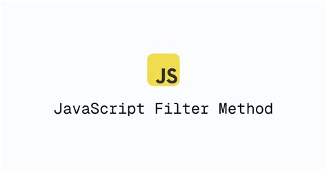 Filter Element Javascript