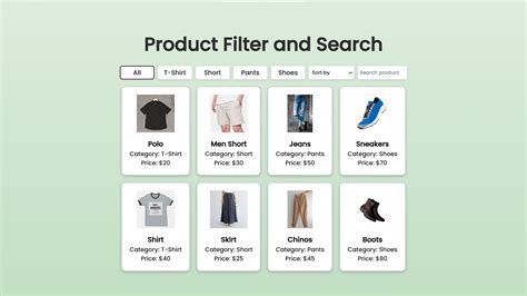 Filter Example In Javascript