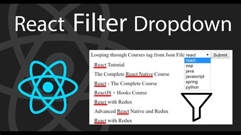 Filter Example React