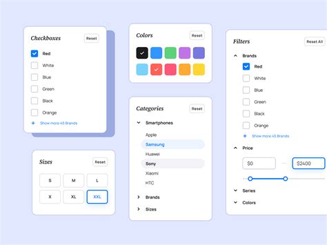 Filter Examples Ui