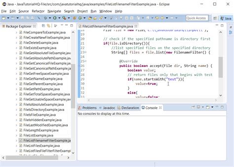 Filter File Java