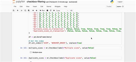 Filter Function Jupyter Notebook