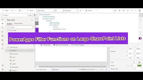 Filter Group By Powerapps