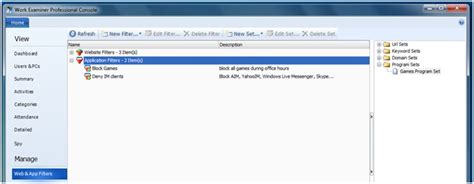 Filter In Application