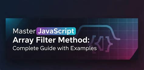Filter Javascript Examples