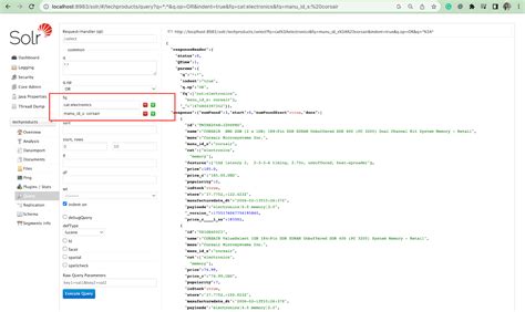 Filter Query Example In Solr