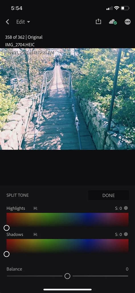 Filters Adobe Lightroom