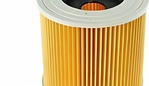 2 X Wet & Dry Cartridge Filter For Karcher WD2.200 WD3.500