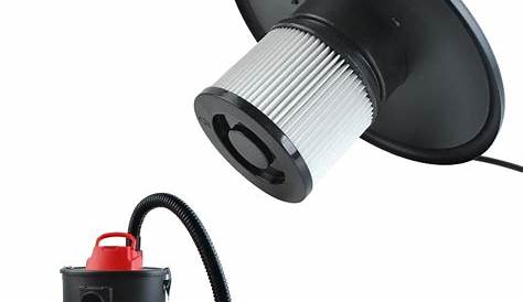 Powerplus POWX300B filtre aspirateur videcendres Hubo