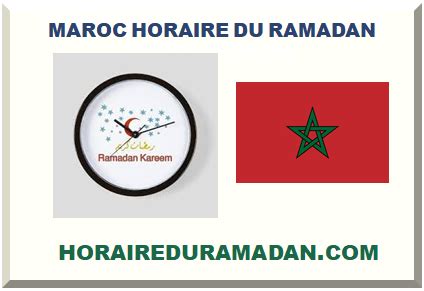 fin du ramadan 2024 au maroc