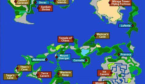 Best Final Fantasy 1 Maps of all time Check this guide!