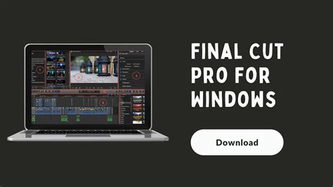 final cut pro download for windows 10