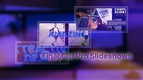 Final Cut Pro Slideshow Video Templates