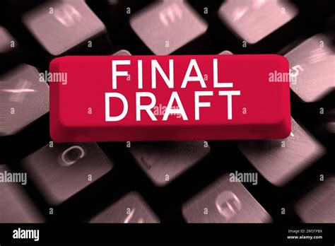 Final Draft Meaning