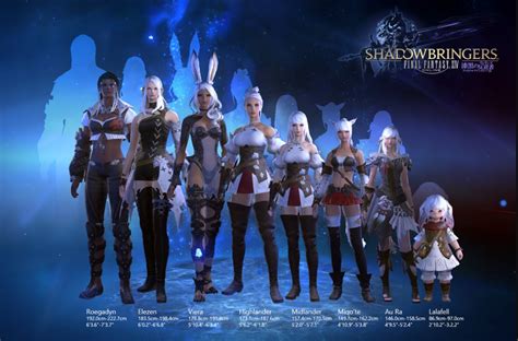 final fantasy 14 races and classes wiki