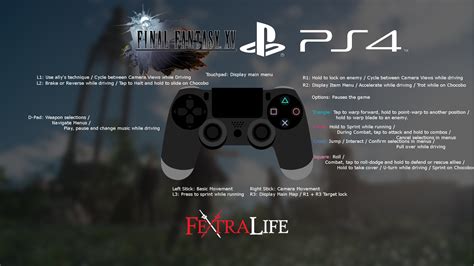final fantasy 15 xbox controls