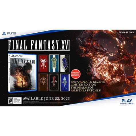 final fantasy 16 deluxe edition gamestop