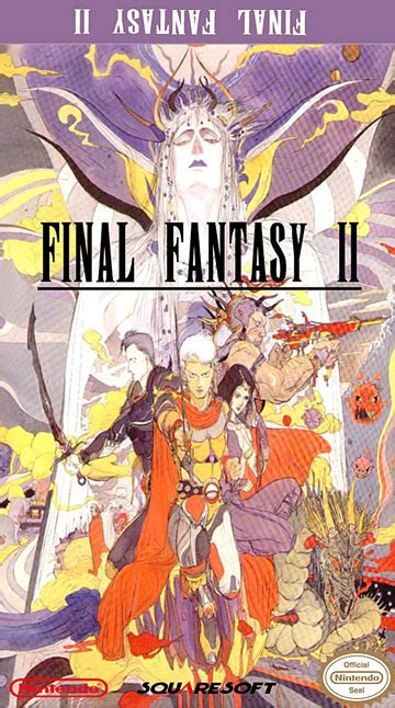 final fantasy 2 nes cover