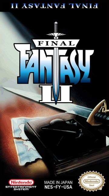 final fantasy 2 nes title