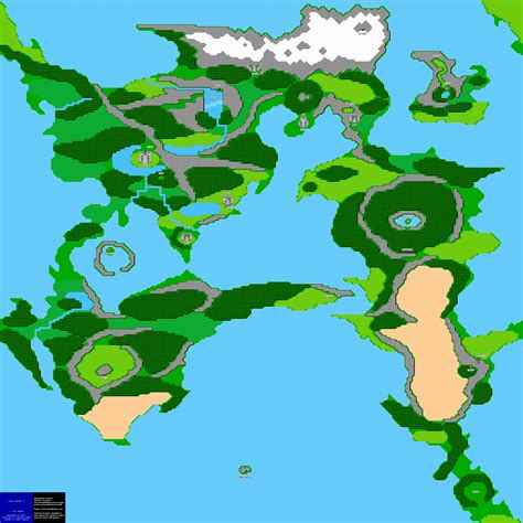 final fantasy 2 world map