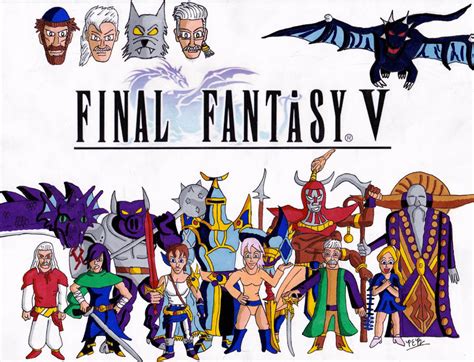 final fantasy 5 characters