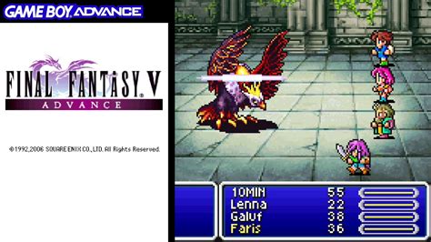 final fantasy 5 gba