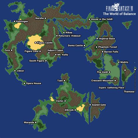 final fantasy 6 locations