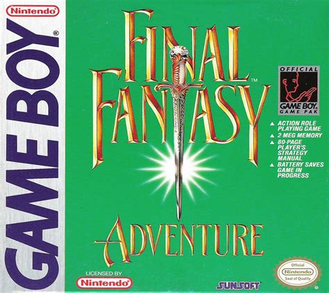 Final Fantasy Adventure Walkthrough