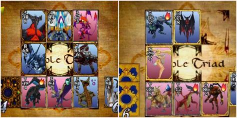 final fantasy in game card game