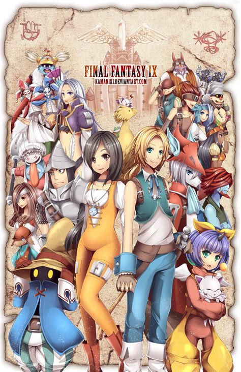 final fantasy ix fan art