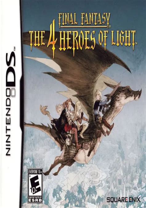 final fantasy the 4 heroes of light rom
